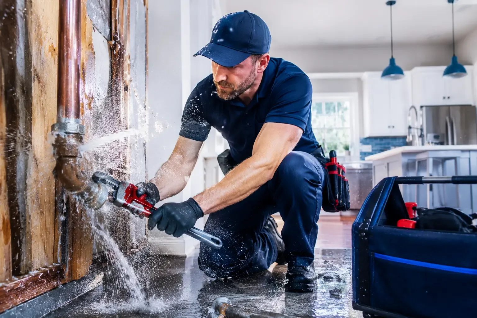 Local emergency pipe repair professionals in Tippo, MS